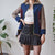 Patchwork jacket S
