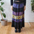 Vintage Embroidered Maxi Skirt XL