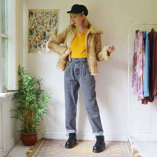 Beige coat S