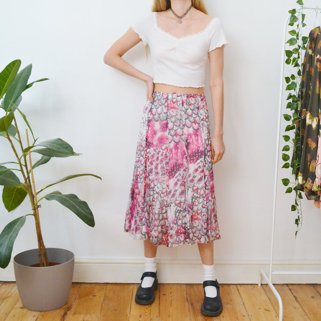 Abstract skirt uk 10