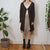 Vintage Brown Cardigan XS