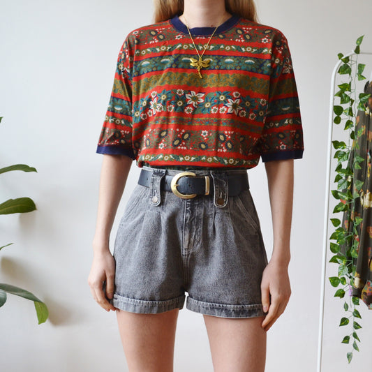 Floral tee M