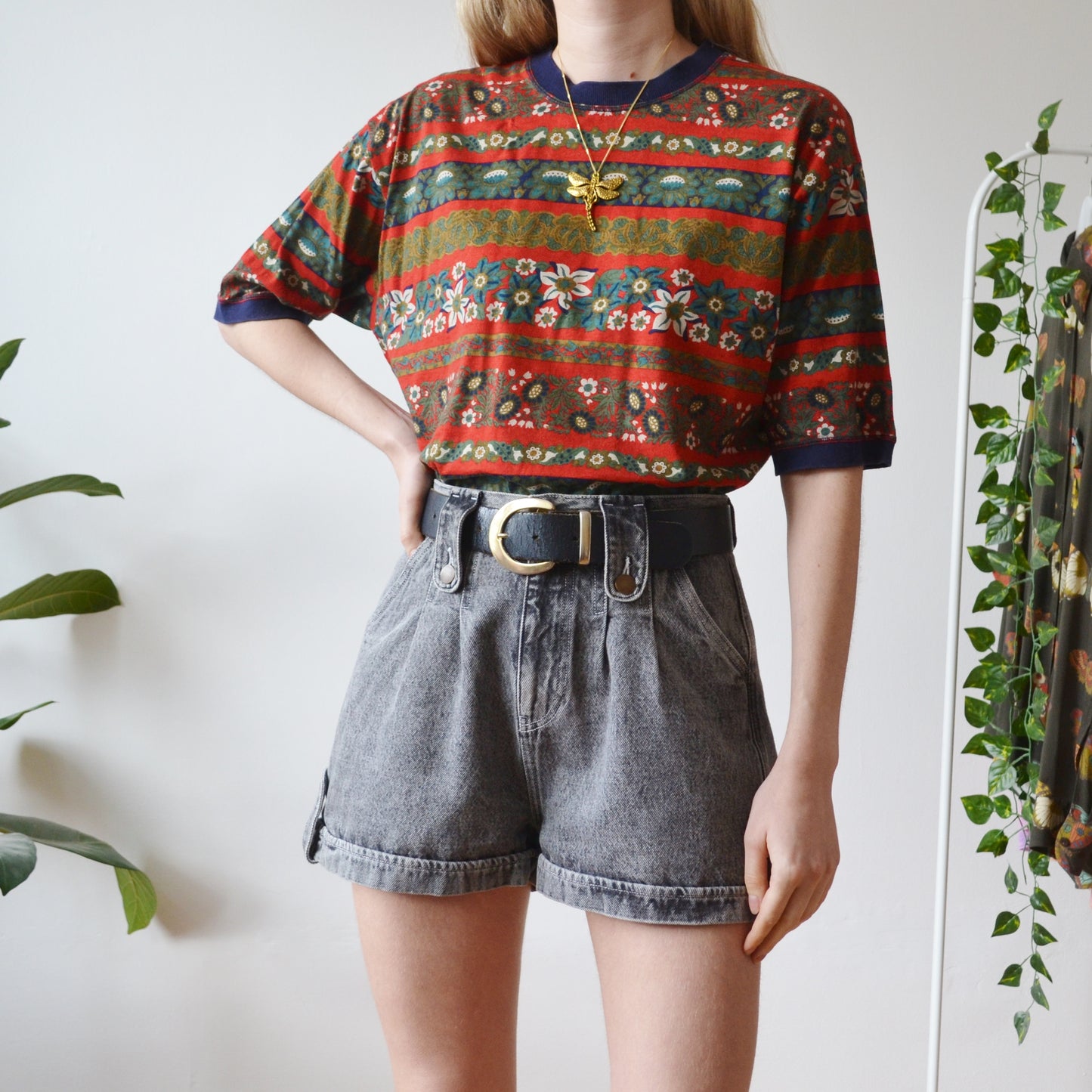 Floral tee M