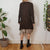 Vintage Brown Cardigan XS