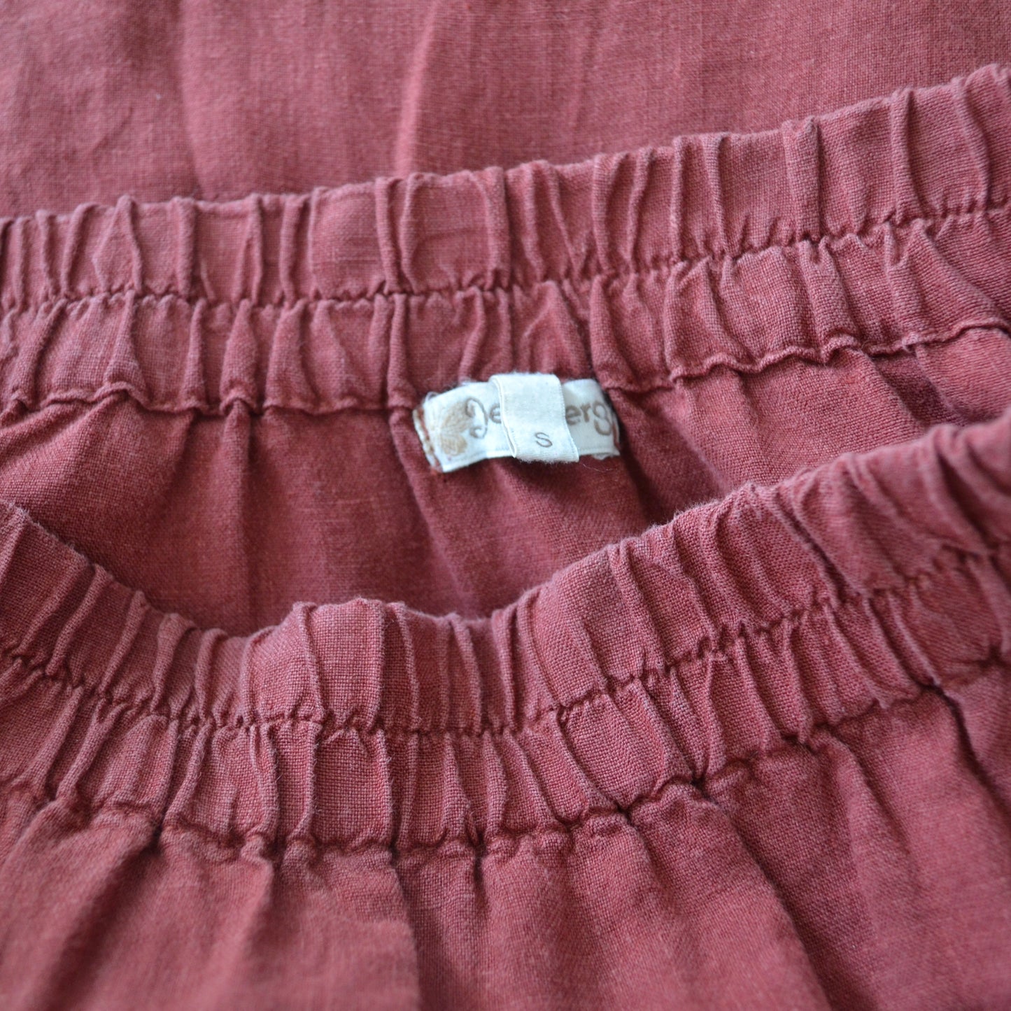Vintage Sienna Linen Skirt S