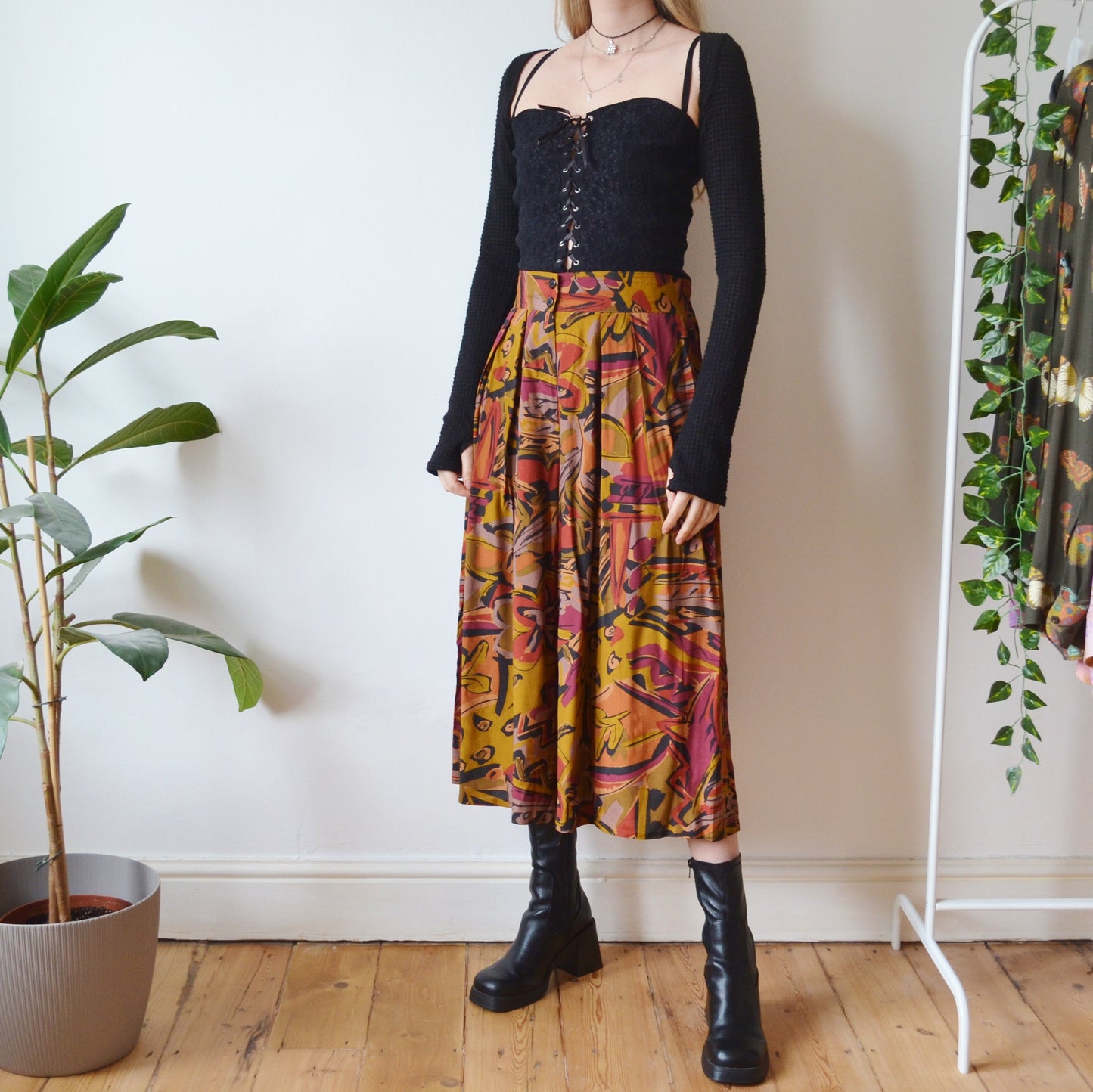 Abstract culottes uk 14
