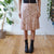 Vintage Rose Midi Skirt M