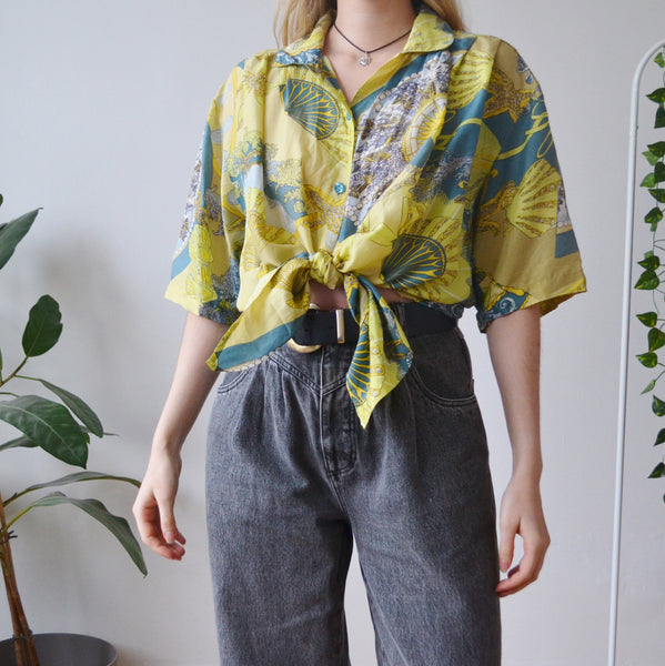 Vintage Nautical Shirt M