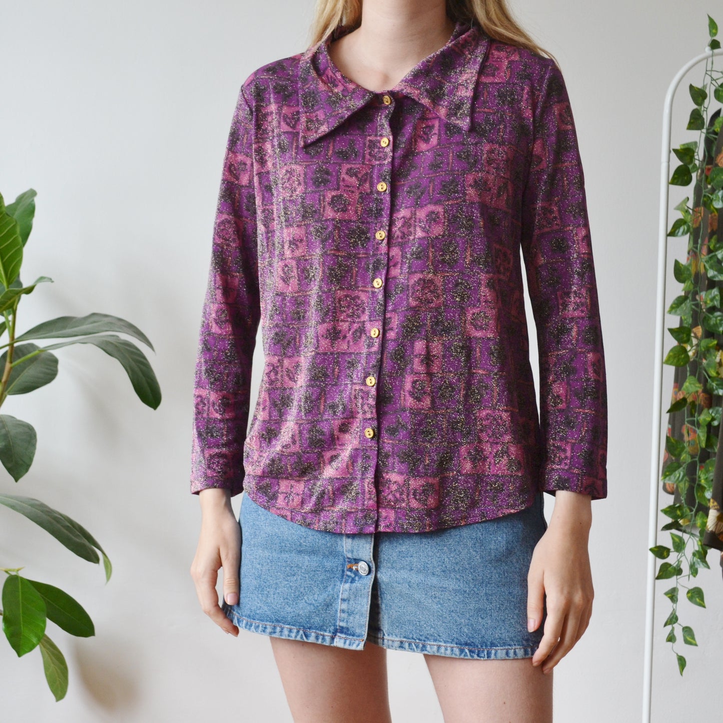 Sparkly blouse M