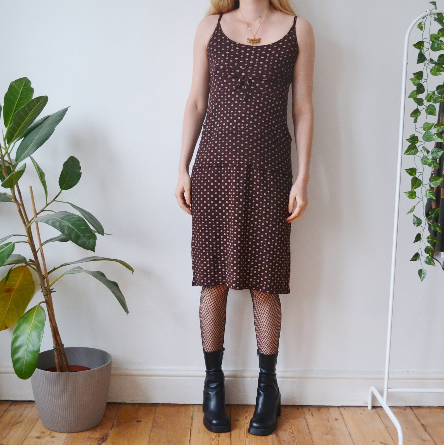 Vintage Pocket Dress S
