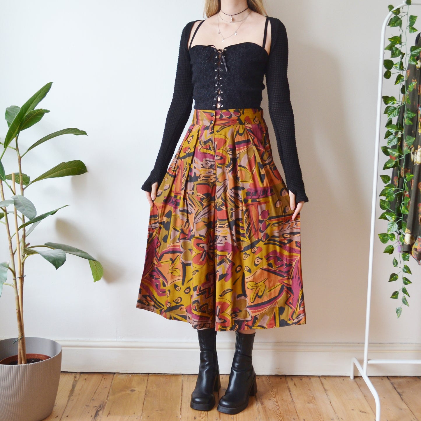 Abstract culottes uk 14