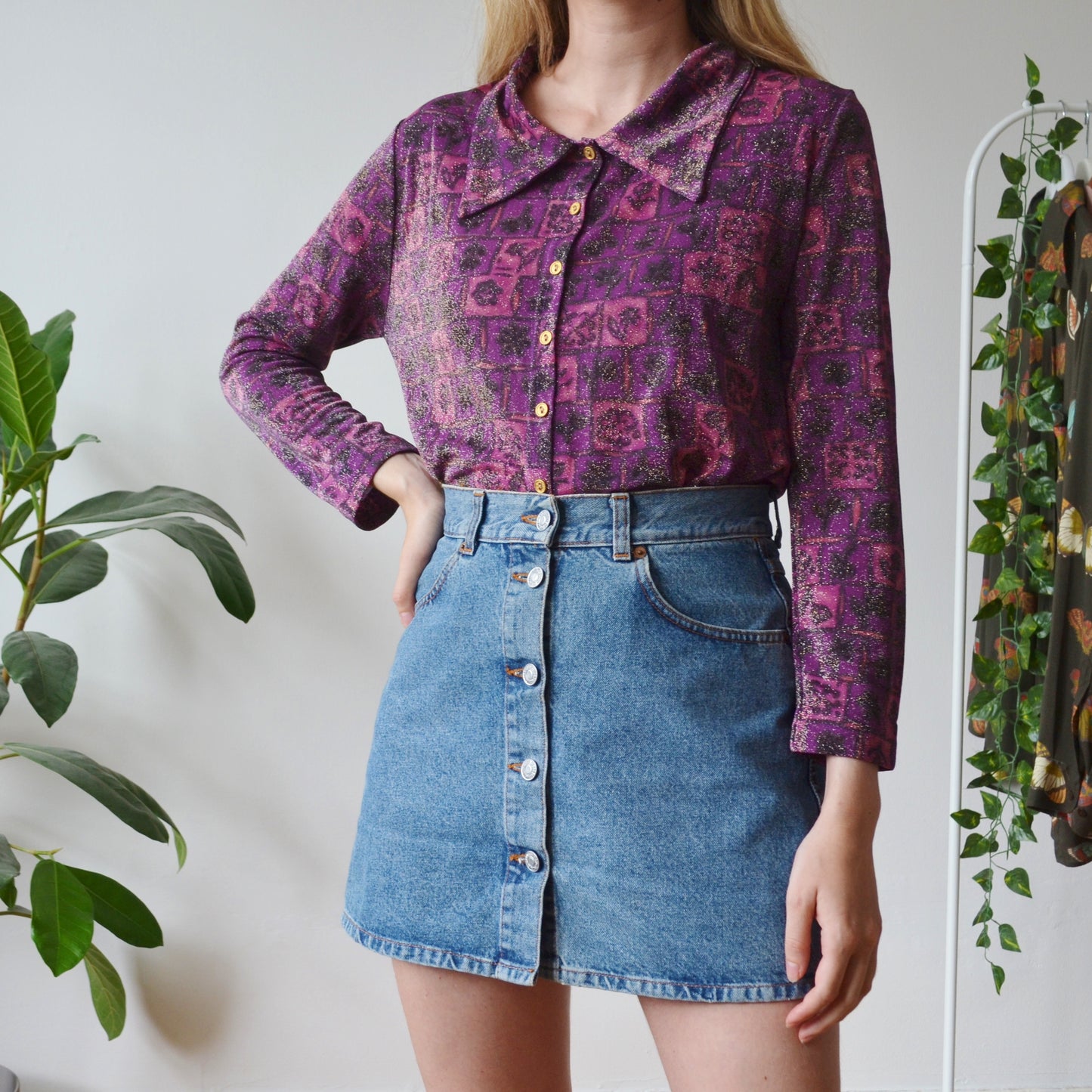 Sparkly blouse M