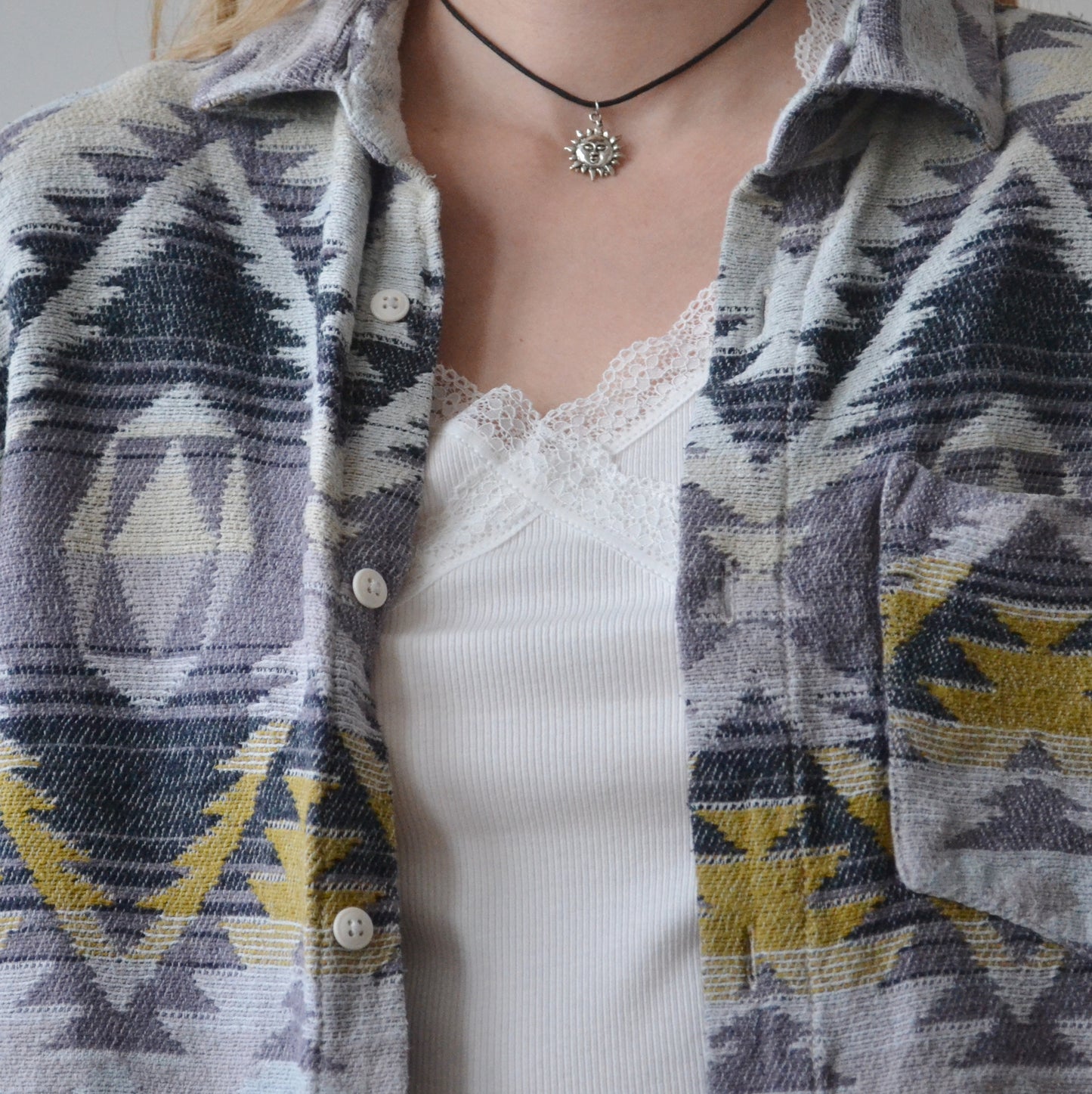 Vintage Woven Shirt M