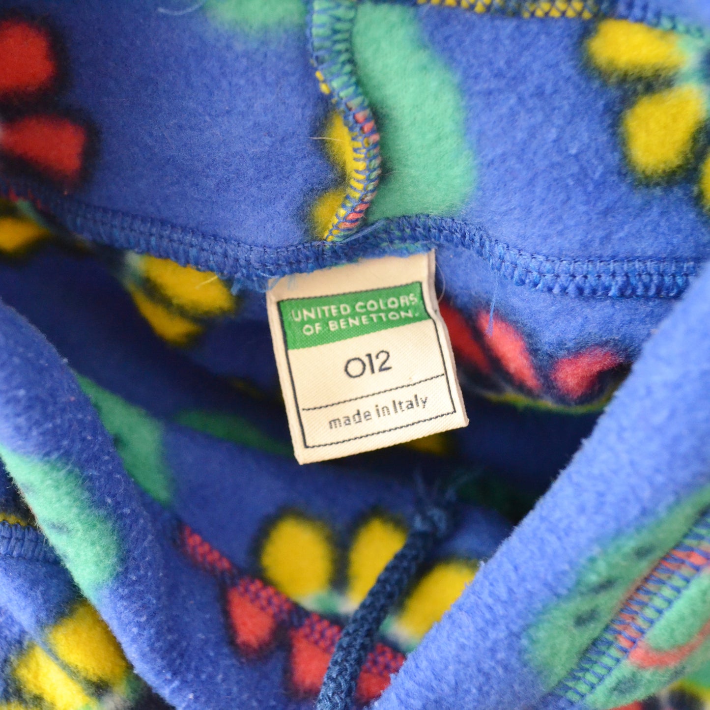 Vintage Flower Fleece XL
