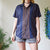 Navy shirt S
