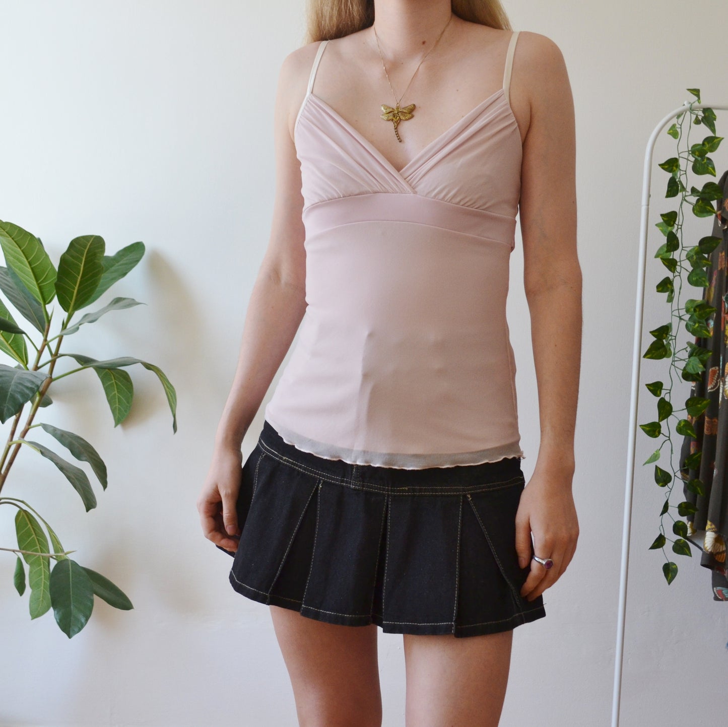 Vintage Pink Cami Top S