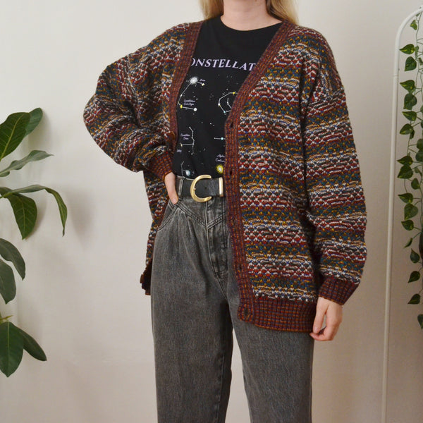 Vintage Retro Cardigan XL