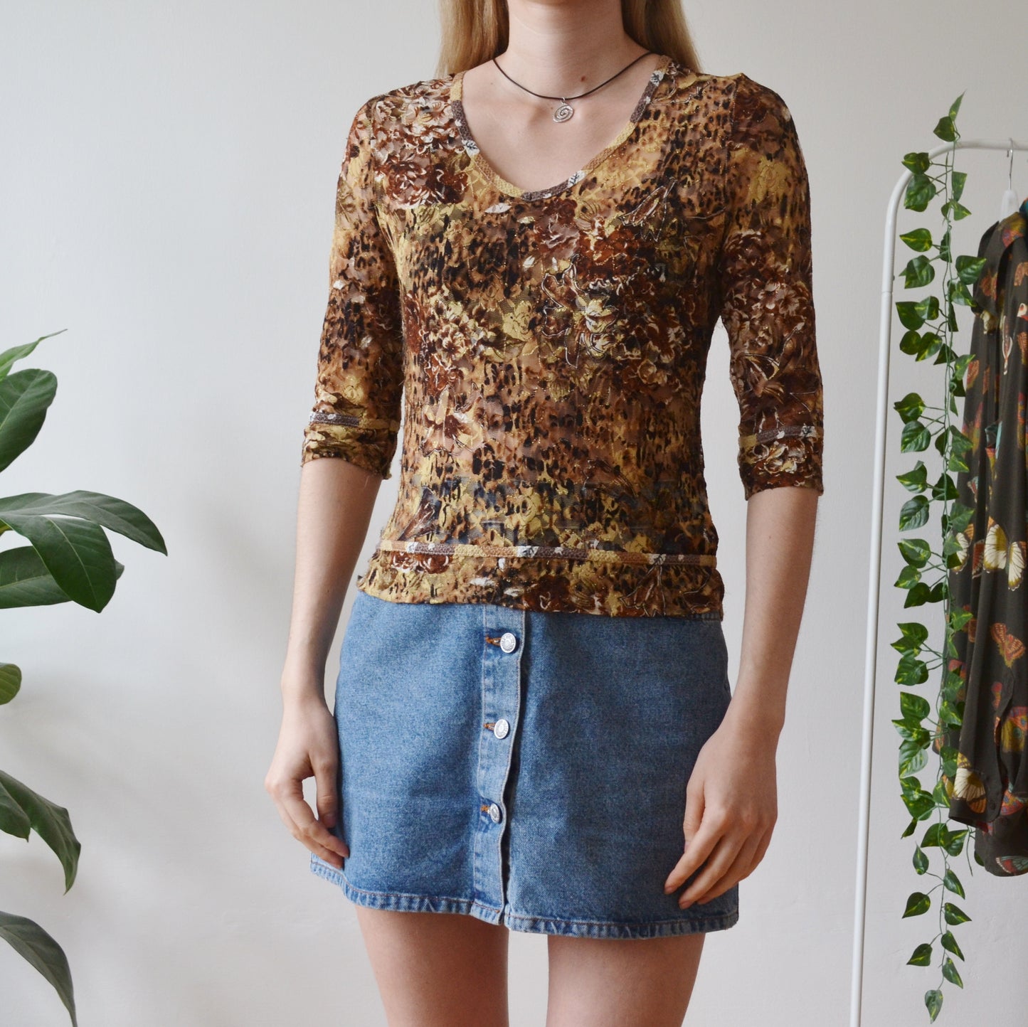 Lace top S
