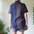 Navy shirt S