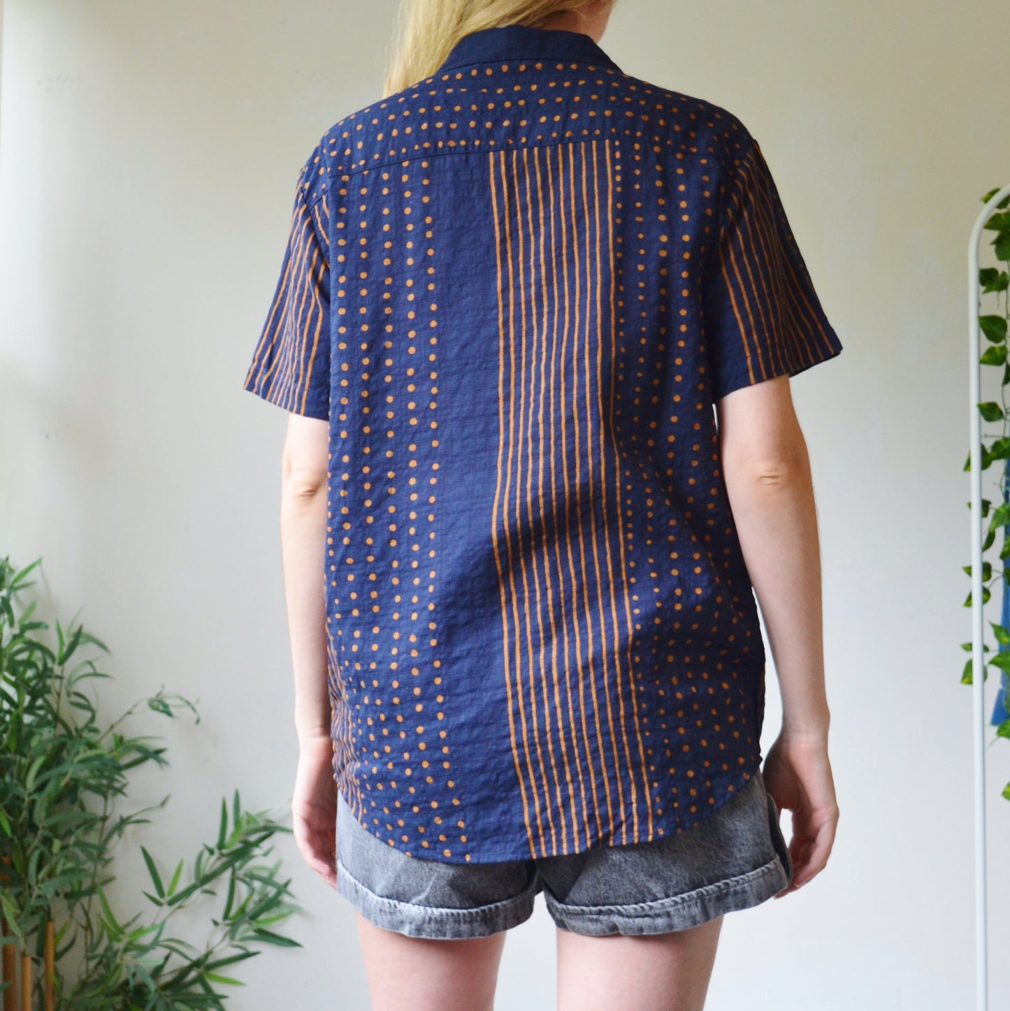 Navy shirt S