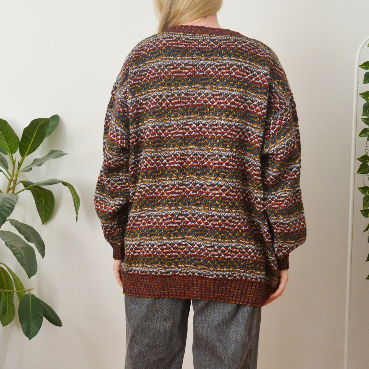 Vintage Retro Cardigan XL