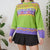 Vintage Colourful Jumper M