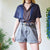 Navy shirt S