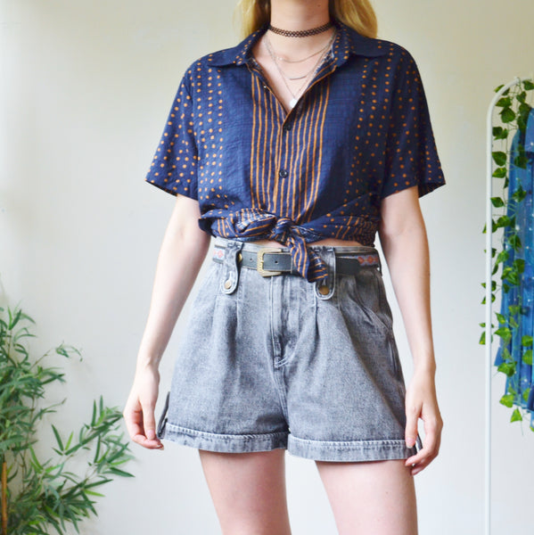 Navy shirt S