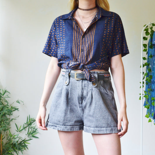 Navy shirt S