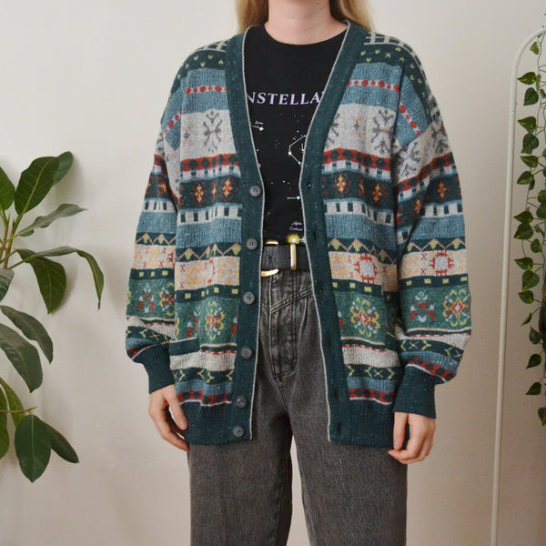 Vintage Cosy Cardigan XL