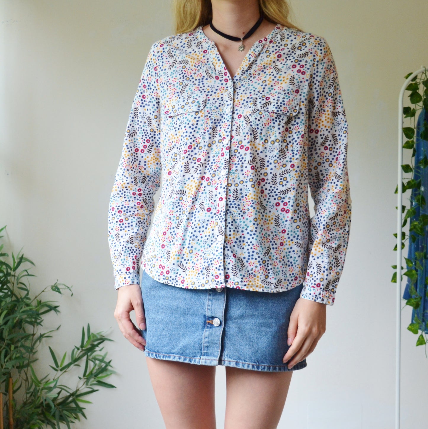 Floral blouse 12