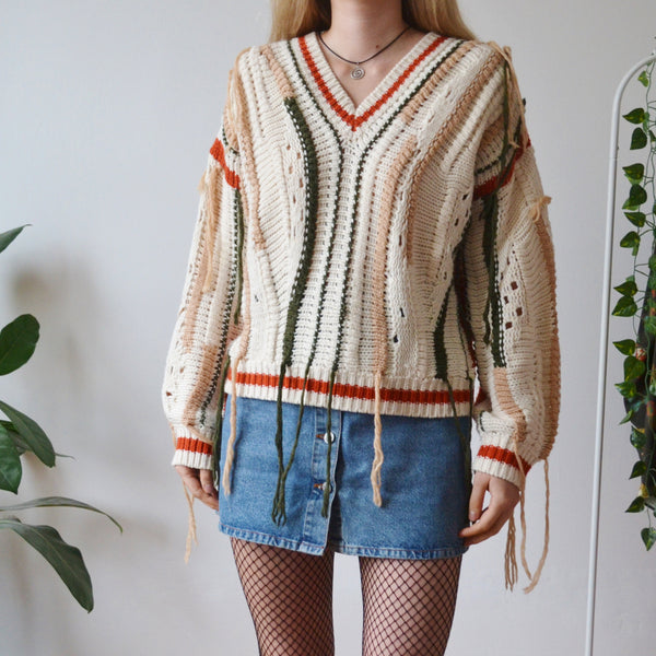 Tassel jumper S/M