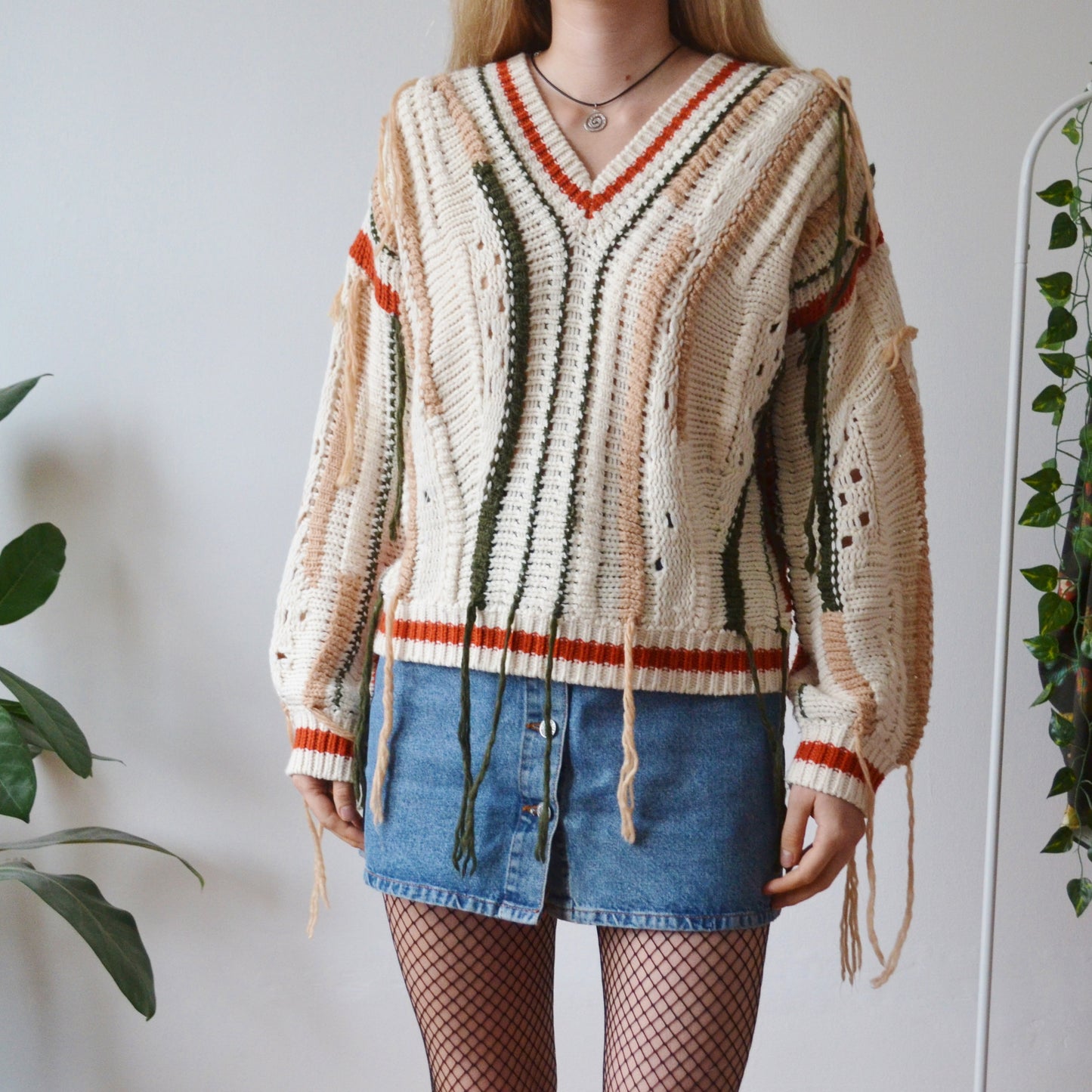 Tassel jumper S/M