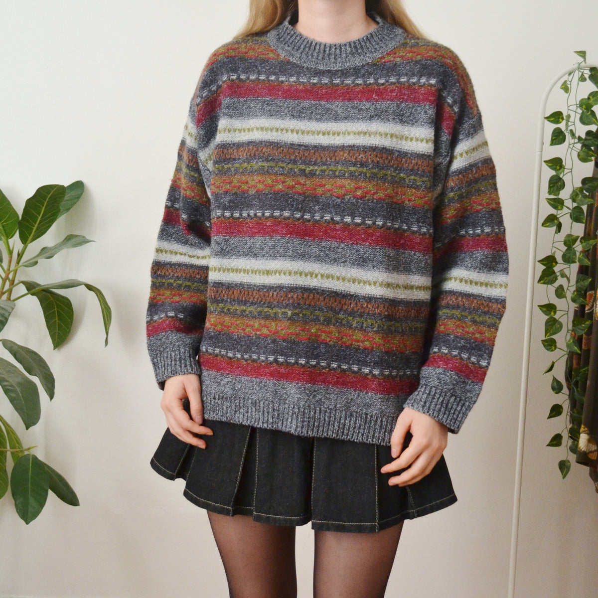 Vintage Retro Jumper L
