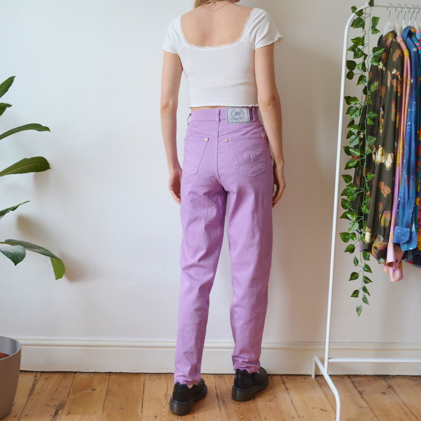 Lilac jeans 26W