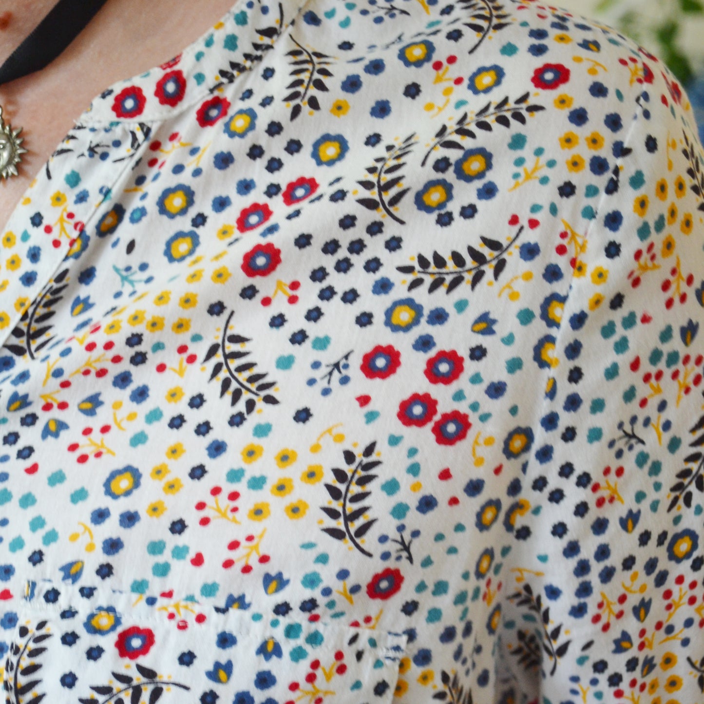 Floral blouse 12