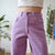 Lilac jeans 26W