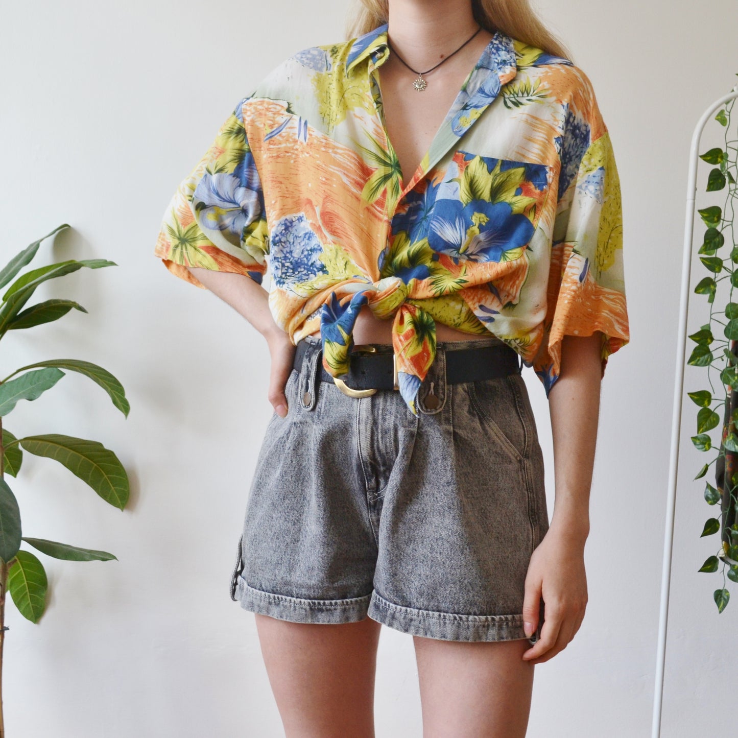 Vintage Tropical Shirt XL