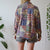 Vintage Patchwork Shirt L