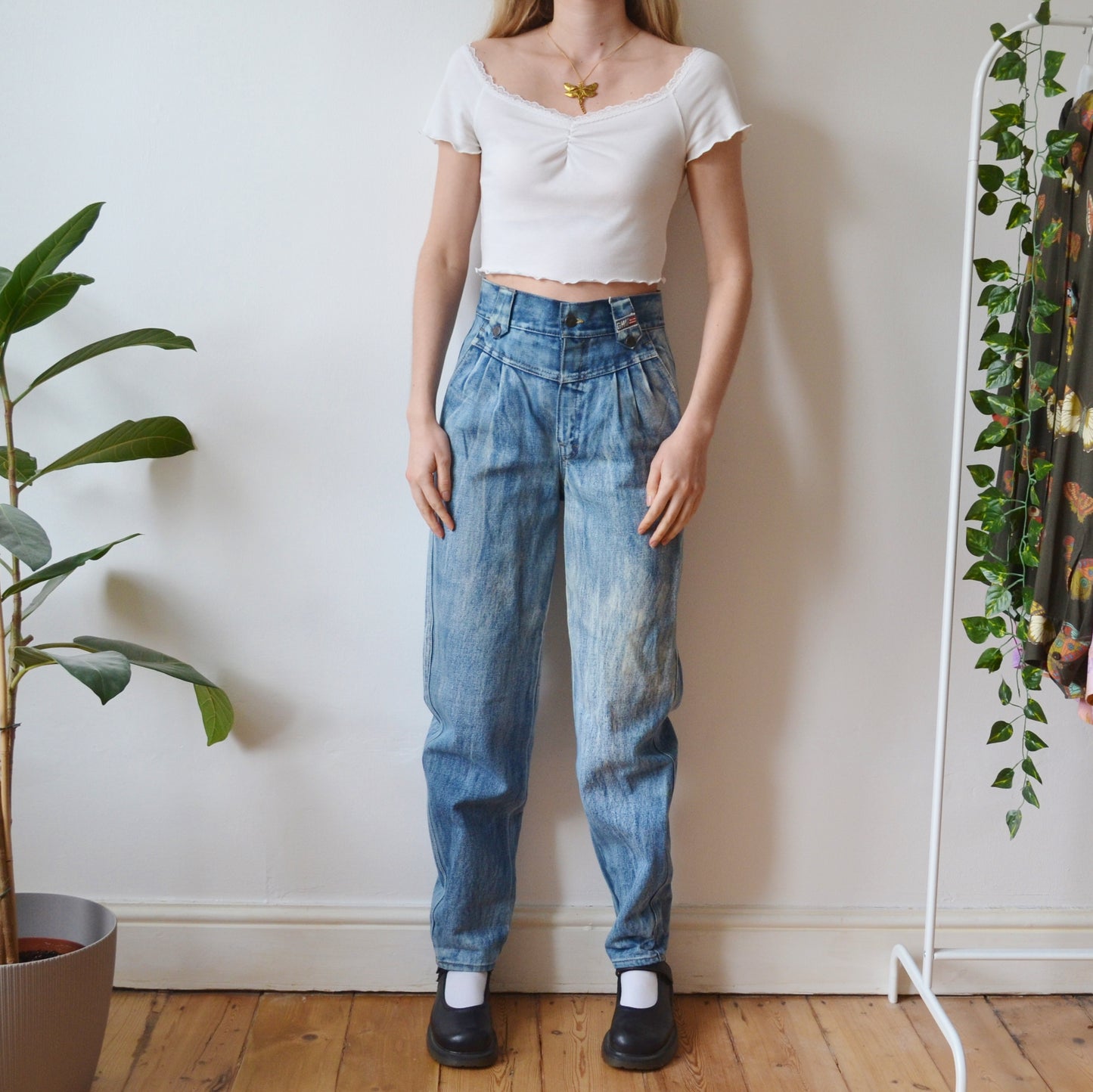 Acid wash jeans 29W
