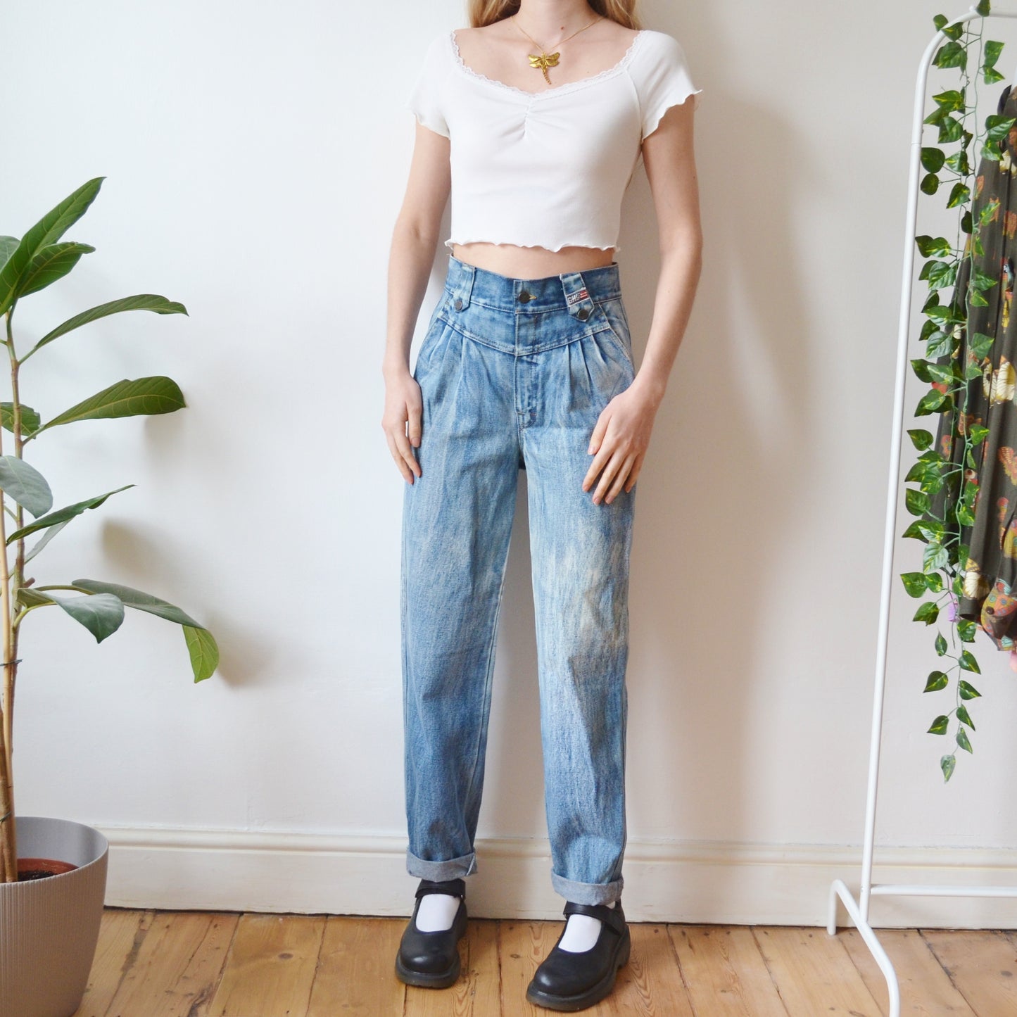 Acid wash jeans 29W