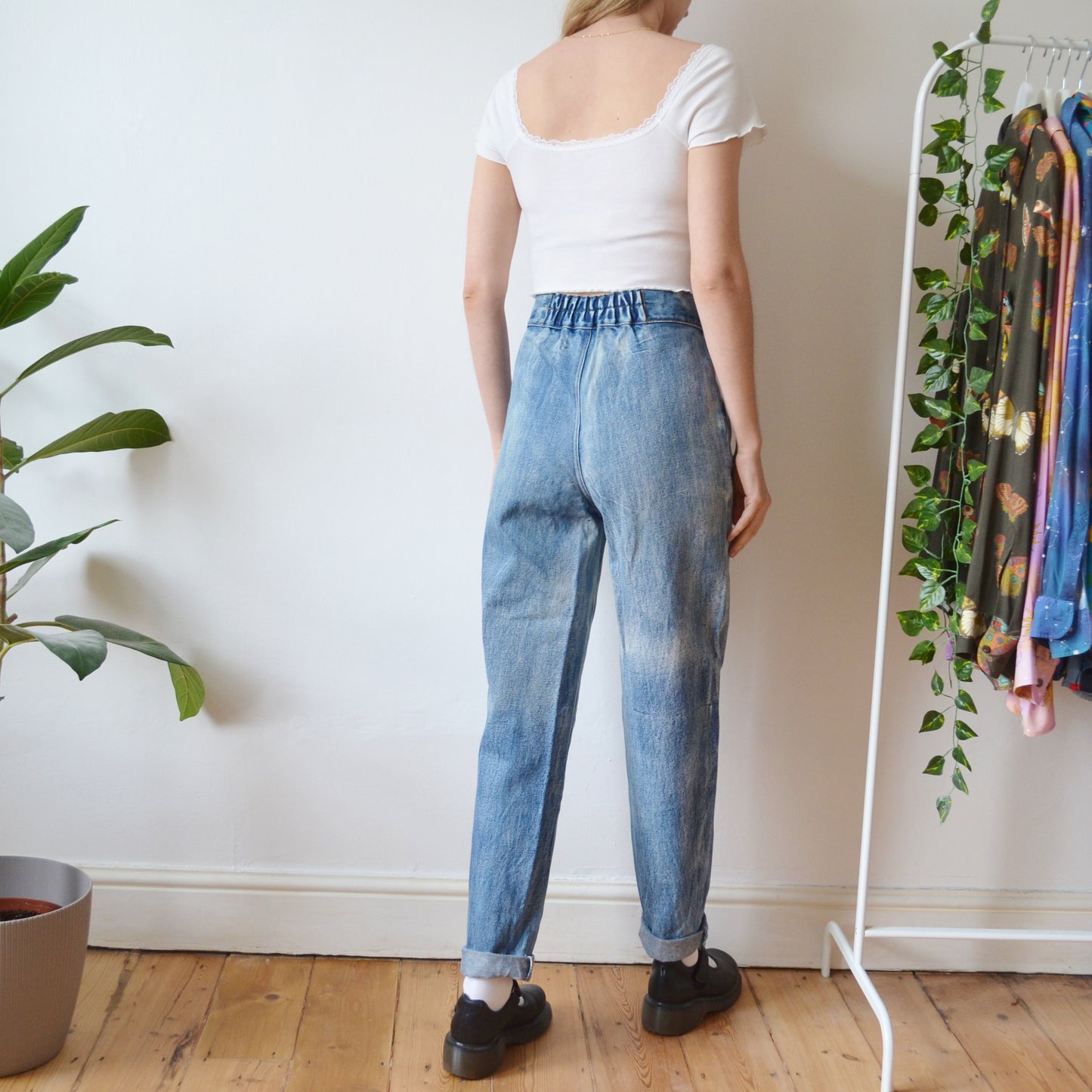 Acid wash jeans 29W