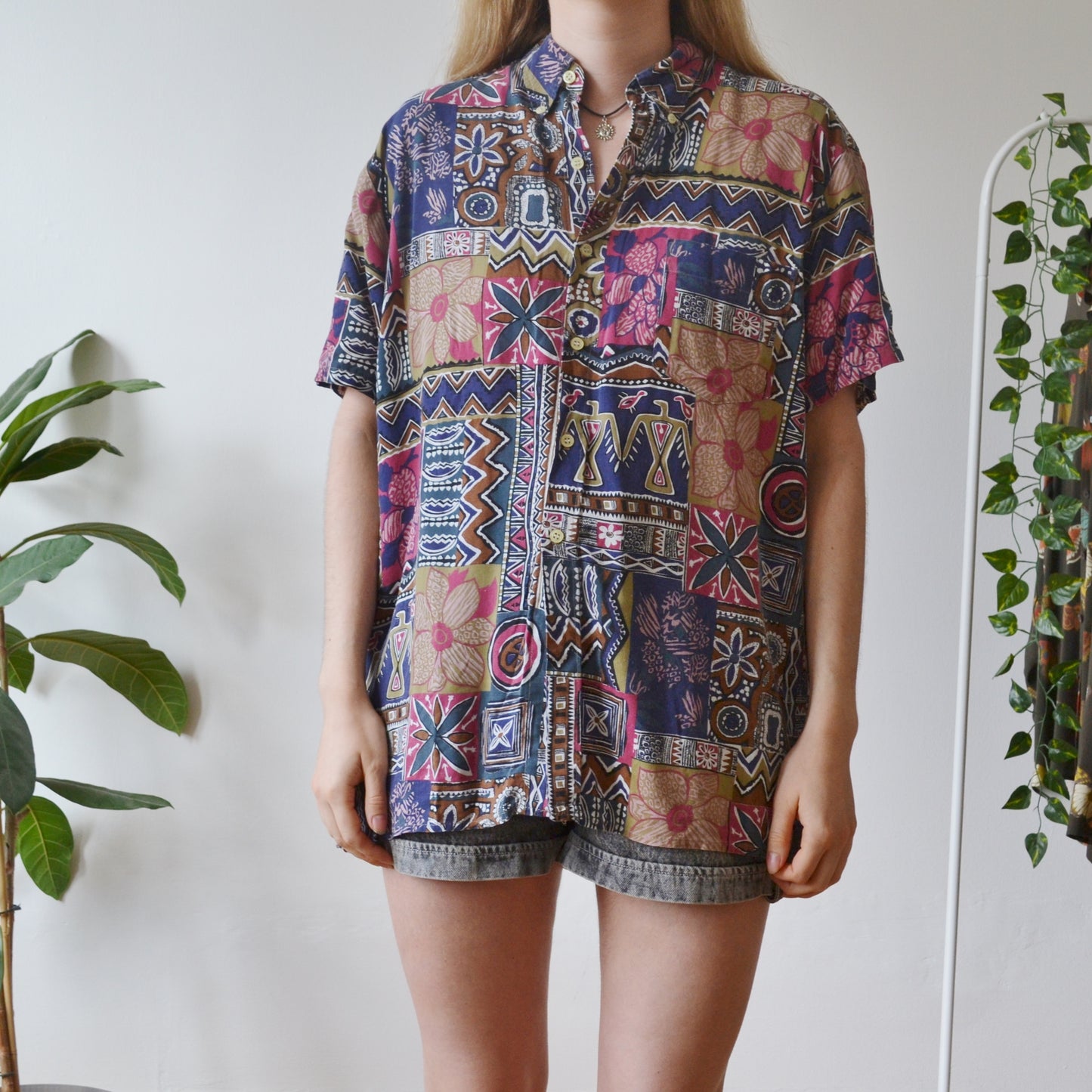 Vintage Boho Shirt M