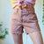 Fawn Levis denim shorts uk 8