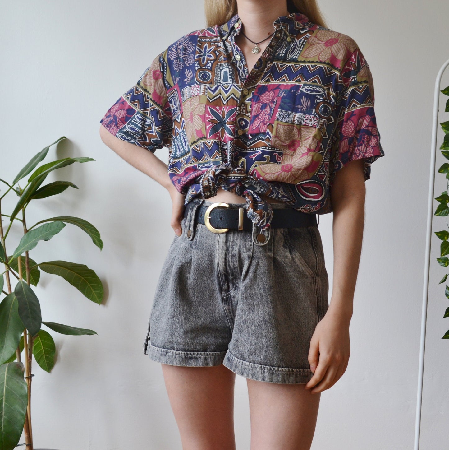 Vintage Boho Shirt M