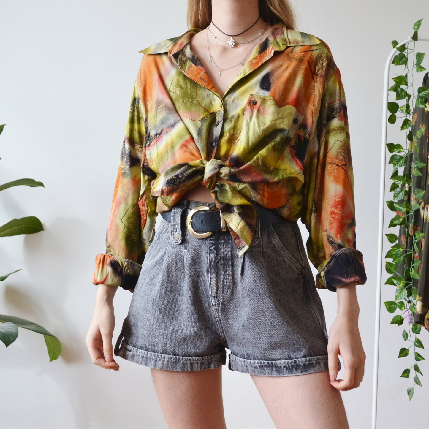 Abstract shirt L