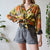 Abstract shirt L