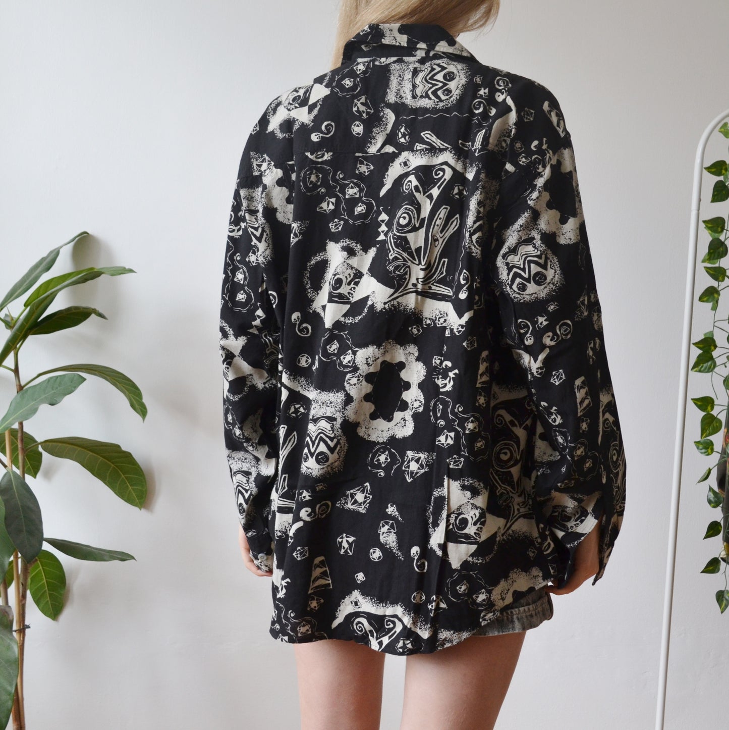 Vintage Monochrome Shirt XL
