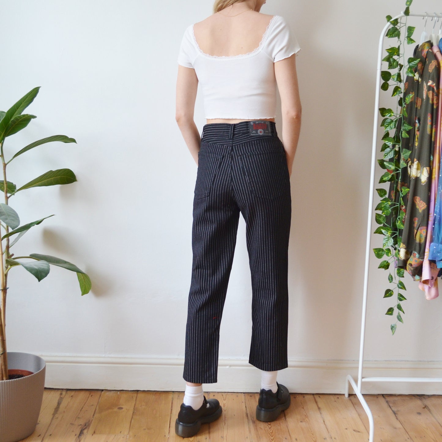 Pinstripe jeans 29W