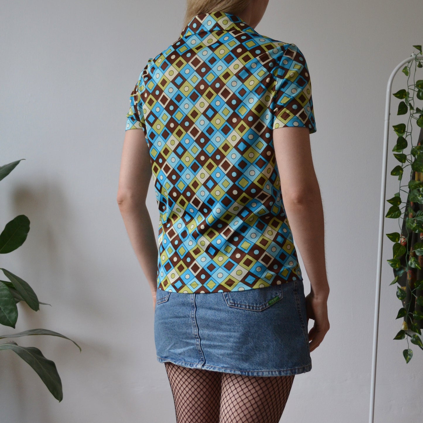 Geometric blouse S